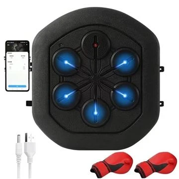 Stress Relief: màquina intel·ligent de boxa amb música